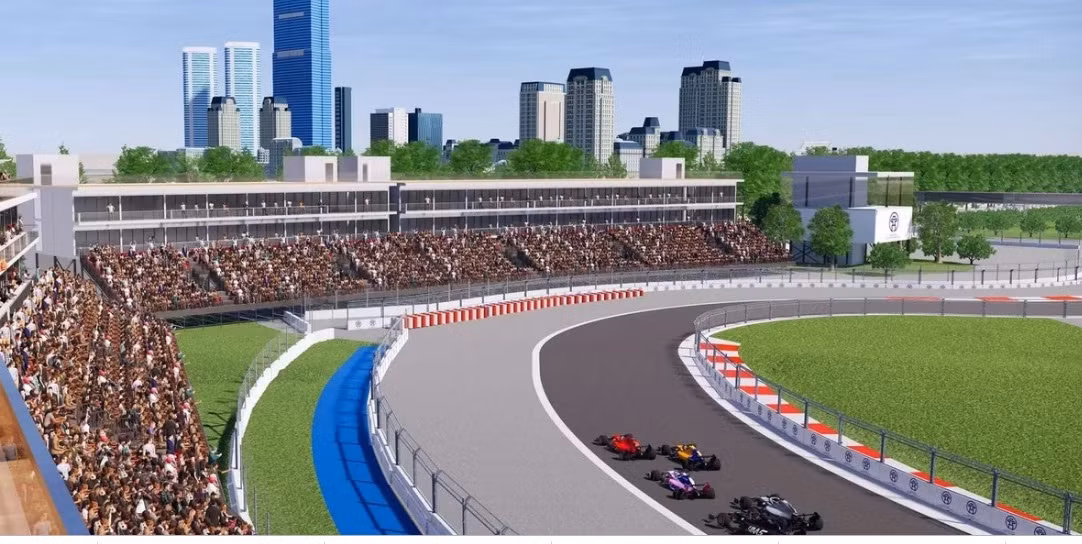 Turn 3, với góc nhìn về Keangnam Landmark 72. Khu vực này có gói giá cao nhất, với hơn 96 triệu đồng cho 3 ngày.