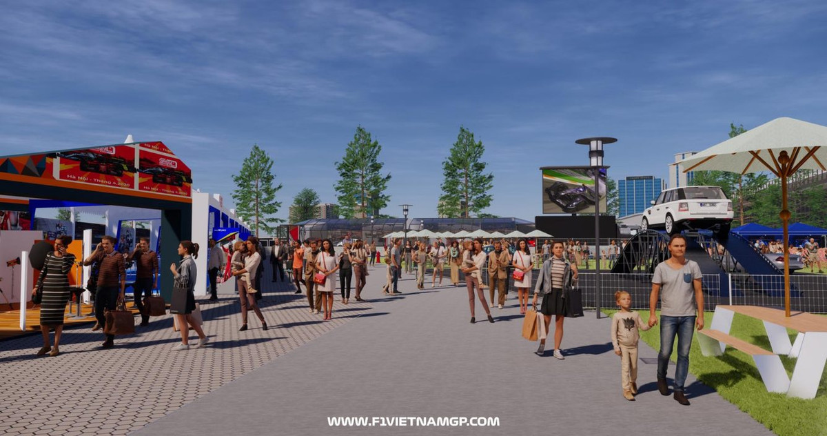 Đường đua phố tại Việt Nam được thiết kế với chiều dài một vòng đua là 5.565m, với 22 góc cua.