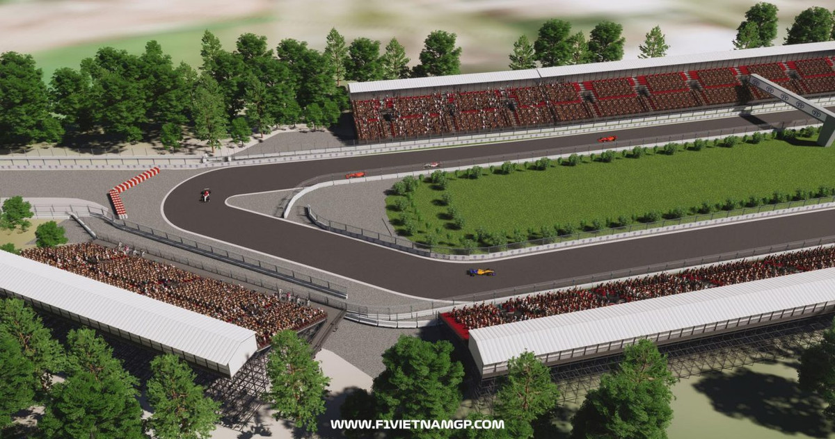 Khi kết thúc đoạn đường thẳng xuất phát, các tay đua bước vào Turn 1, 2, 3 và 4. Khán đài được bố trí xung quanh để người hâm mộ dễ theo dõi.