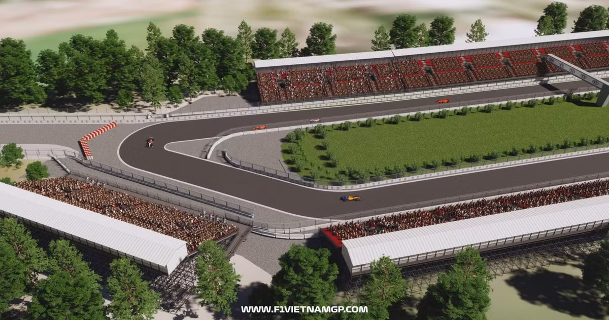 Khi kết thúc đoạn đường thẳng xuất phát, các tay đua bước vào Turn 1, 2, 3 và 4. Khán đài được bố trí xung quanh để người hâm mộ dễ theo dõi.