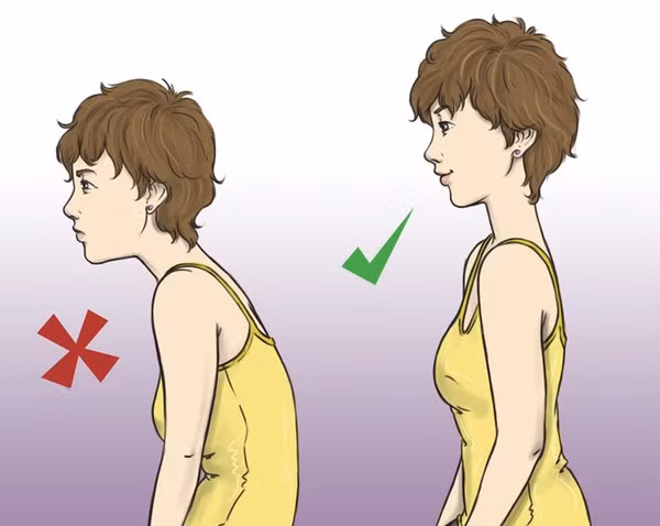 Khi đứng, người Nhật luôn đứng thẳng, chân duỗi thẳng, ưỡn ngực ra phía trước và hóp bụng. Họ sẽ không đứng ưỡn về phía trước, khuỵu chân hay để cho lưng và vai bị gù.