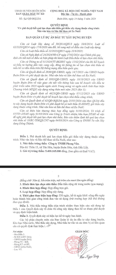 Đắk Lắk: Công ty Phong Vân “rộng cửa” tại gói thầu gần 10 tỷ? - Hình 3 Dak Lak: Cong ty Phong Van “rong cua” tai goi thau gan 10 ty?-Hinh-3