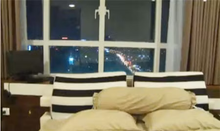 Ảnh thực tế một góc phòng ngủ.