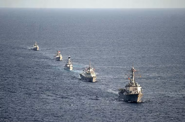 Đây là một phần kế hoạch của cuộc tập trận song phương giữa Hải quân Mỹ với 9 nước đối tác trong khu vực bao gồm Philippine, Singapore, Malaysia, Indonesia, Thái Lan, Bangladesh, Brunei, Campuchia và Timor Leste.