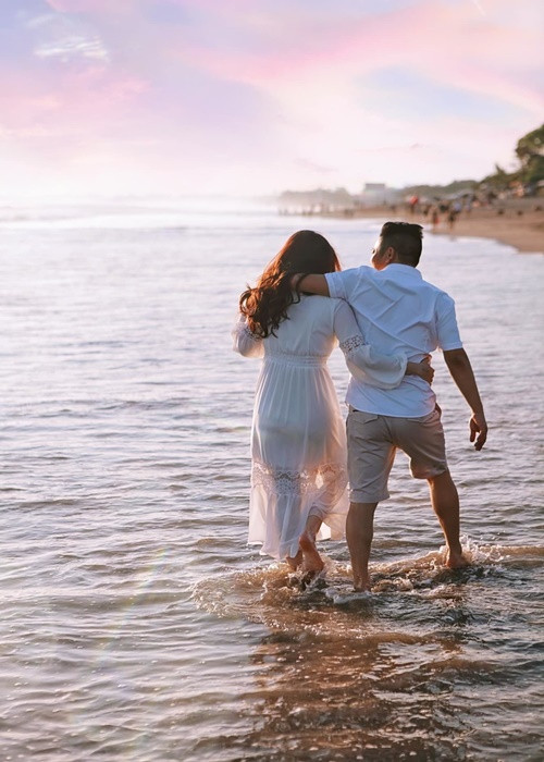 Trước hôn lễ, Bảo Thy bí mật hẹn hò trong nhiều năm. Ảnh: FBNV