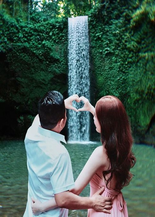 Bảo Thy đi du lịch và chụp ảnh cưới tại Bali. Ảnh: FBNV