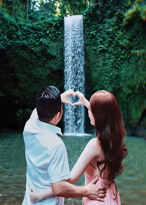 Bảo Thy đi du lịch và chụp ảnh cưới tại Bali. Ảnh: FBNV