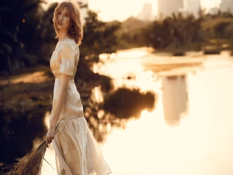 Hồng Xuân hiện tại cao 1m91, tăng 1cm so với hồi thi Vietnam’s Next Top Model. Ảnh: FBNV