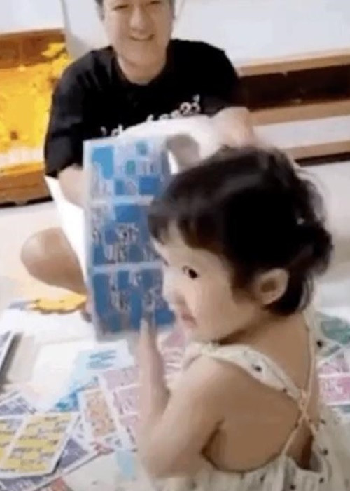 Dễ dàng nhận thấy, bé Destiny thừa hưởng nhiều nét đẹp của Nhã Phương. Ảnh: Vietnamnet