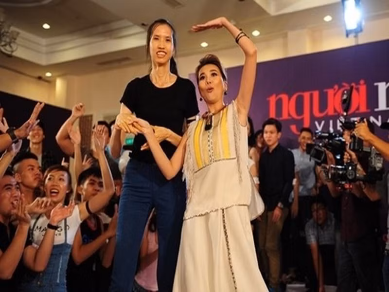 Các siêu mẫu như Thanh Hằng, Võ Hoàng Yến cũng bị Hồng Xuân dìm hàng. Ảnh: Người lao động