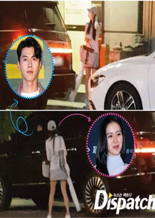 Tháng 1/2021, Dispatch tung ảnh hẹn hò của cặp đôi "Hạ cánh nơi anh". Đến lúc này, cả hai mới thừa nhận mối quan hệ tình cảm dù vướng tin đồn yêu nhau đã lâu. Ảnh: Dispatch