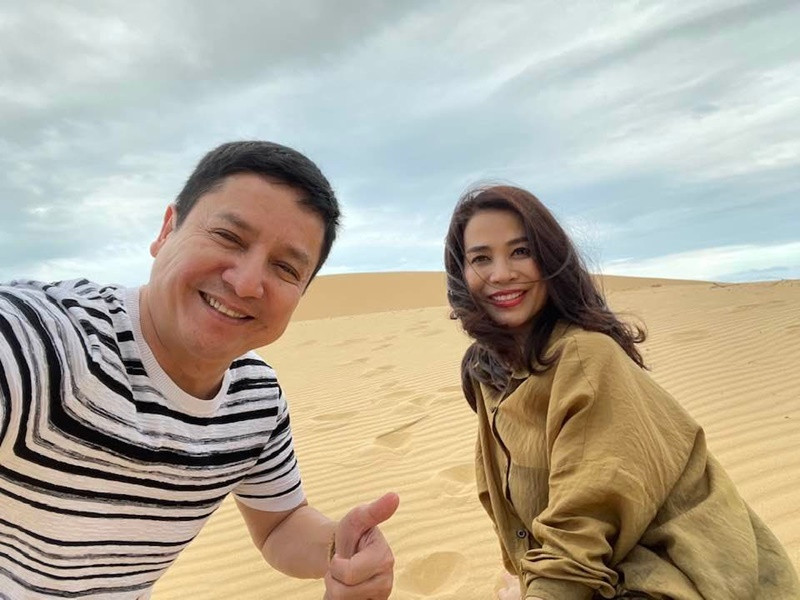 Chí Trung còn hài hước ví von: "Có lẽ nhiều người yêu mến tôi theo cách của họ, cách của… Diêm Vương". Ảnh: FBNV