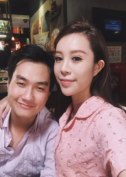 Trước đây, nam diễn viên phim "Phố trong làng" có 3 năm hẹn hò Hồng Anh "Kichii". Ảnh: Dân Việt