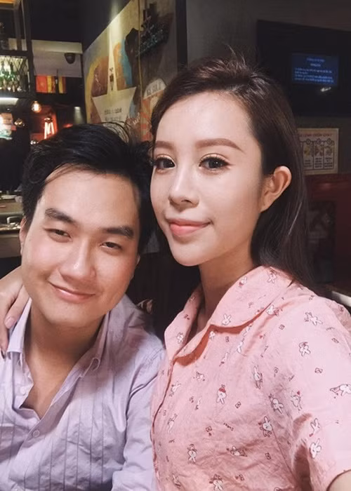 Trước đây, nam diễn viên phim "Phố trong làng" có 3 năm hẹn hò Hồng Anh "Kichii". Ảnh: Dân Việt