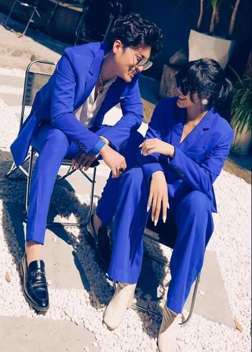 Phía Trần Yến cũng dành lời ngọt ngào cho nửa kia.