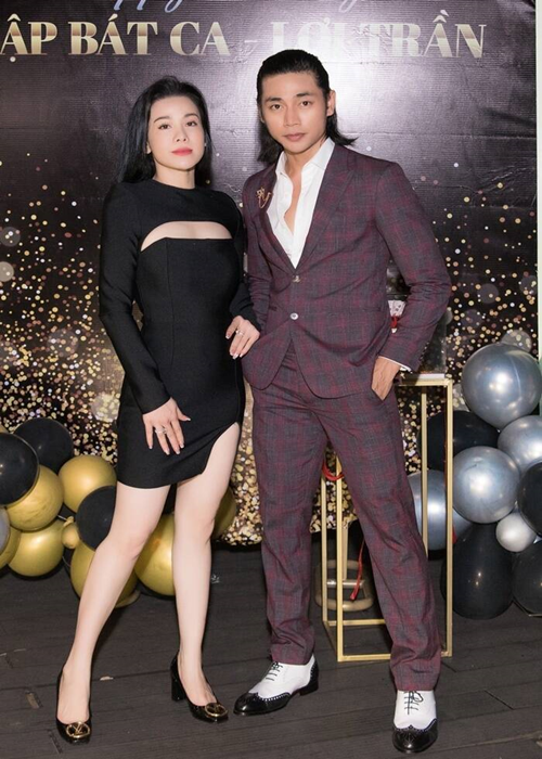 Nhật Kim Anh từng dự tiệc sinh nhật của Lợi Trần. Ảnh: Yan