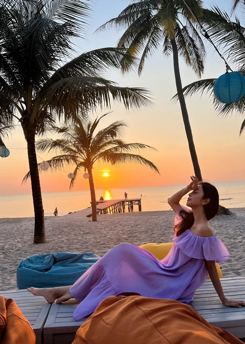 Ngoài 3 người con chung với doanh nhân Đức Hải, Jennifer Phạm có một cậu con trai riêng - bé Bảo Nam.