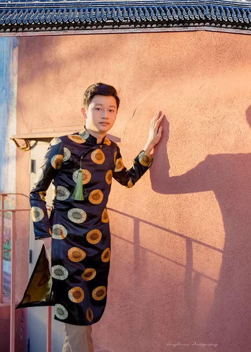 Đầu tháng 2 vừa qua, Jennifer Phạm khoe con trai Bảo Nam cao hơn cả mẹ.