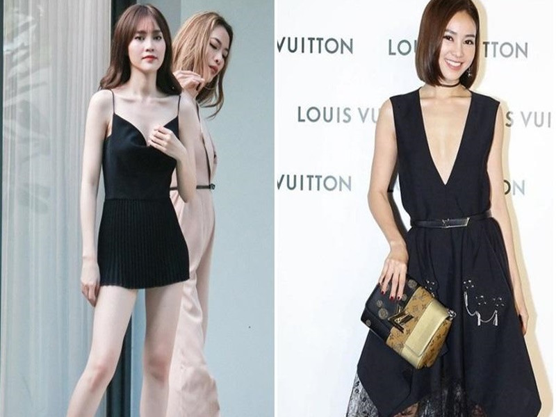 Nữ diễn viên không ít lần bị soi vòng một "mất hút". Ảnh: Vietnamnet