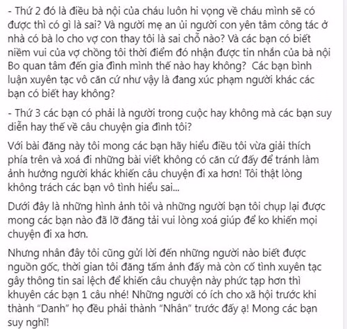 Me thieu gia Minh Hai vuong tin that thiet, Hoa Minzy chia se dieu gi?-Hinh-4