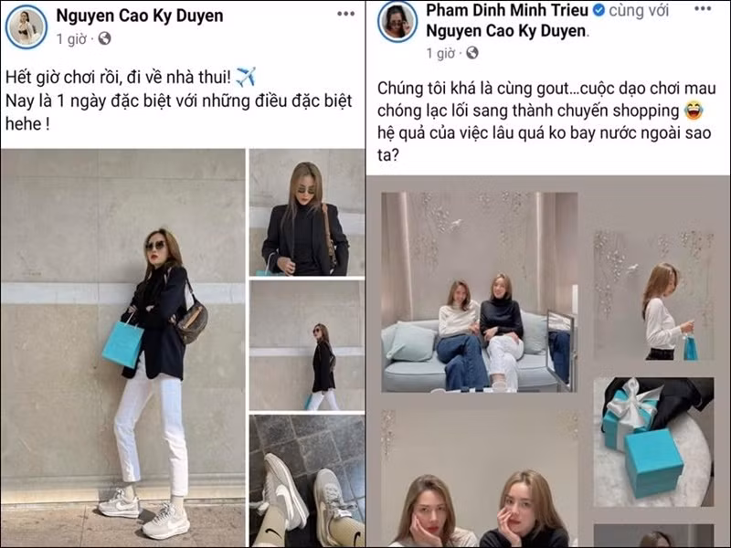 Mới đây, Hoa hậu Kỳ Duyên và "tình tin đồn" Minh Triệu đăng ảnh đi mua nhẫn. Ảnh: Vietnamnet