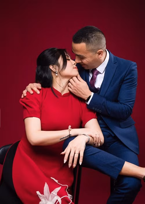 Ảnh tình tứ "ngọt lịm" của cặp đôi khiến dân tình ghen tỵ.