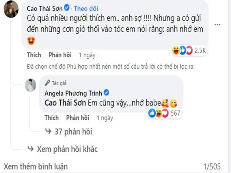 Cao Thái Sơn và "bà mẹ nhí" công khai nỗi nhớ.