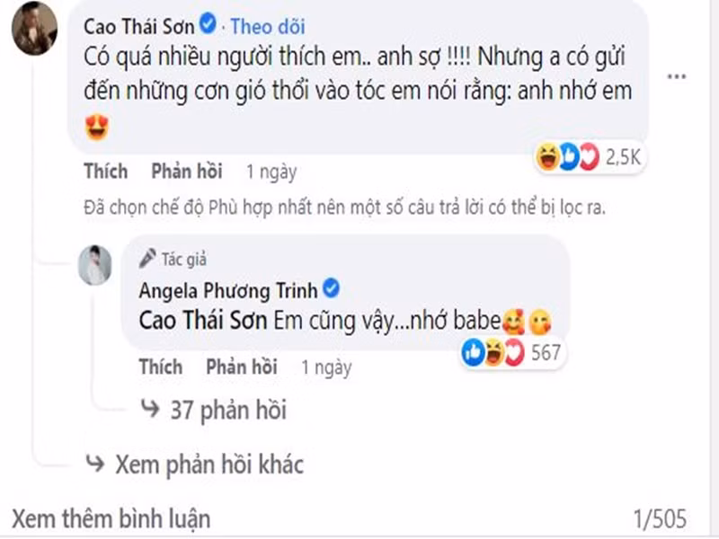 Cao Thái Sơn và "bà mẹ nhí" công khai nỗi nhớ.