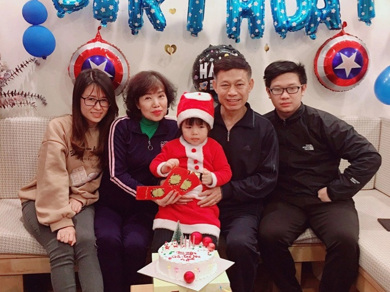 Nghệ sĩ Đạm Thủy luôn tự hào vì đã góp phần không nhỏ cho sự thành công của chồng. Ảnh: Dân Trí