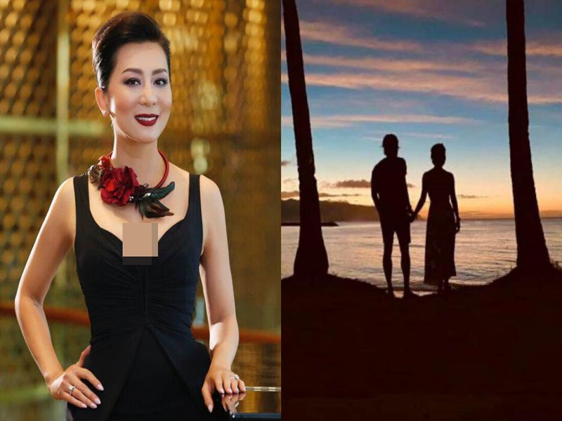 Tháng 12/2021, rộ tin đồn MC Kỳ Duyên có tình mới khi cô đăng ảnh nắm tay một người đàn ông. Ảnh: Phụ nữ Việt Nam