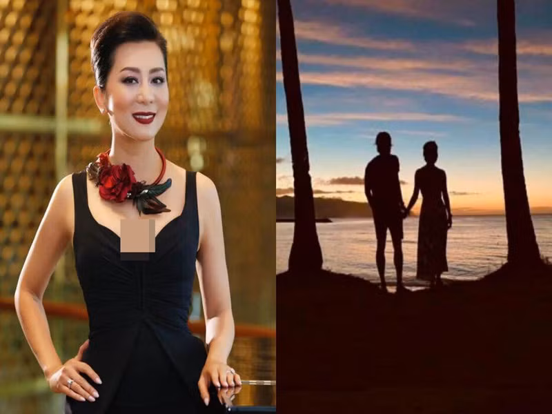 Tháng 12/2021, rộ tin đồn MC Kỳ Duyên có tình mới khi cô đăng ảnh nắm tay một người đàn ông. Ảnh: Phụ nữ Việt Nam