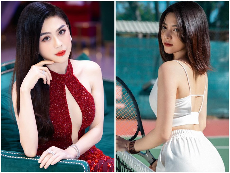  Lâm Khánh Chi (trái) chia tay Phi Hùng hồi tháng 12/2021 trong khi Trần Yến đang là bạn gái của Phi Hùng.