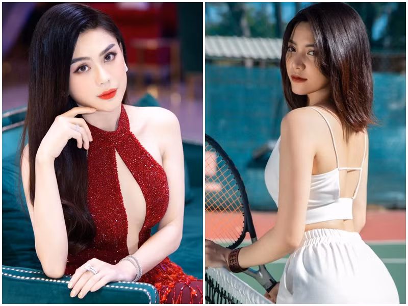  Lâm Khánh Chi (trái) chia tay Phi Hùng hồi tháng 12/2021 trong khi Trần Yến đang là bạn gái của Phi Hùng.