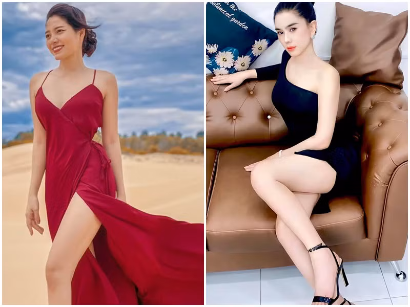 Nhan sắc của Lâm Khánh Chi không thua kém tình mới của chồng cũ.