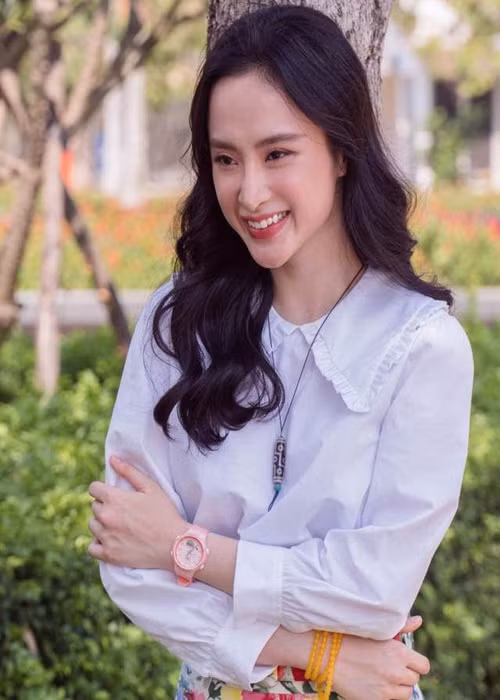 Nữ diễn viên từng lên tiếng khi mũi bị nghi xô lệch sau dao kéo. Ảnh: Sức khỏe và đời sống