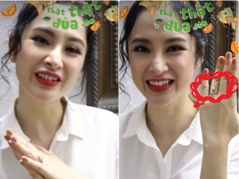 Chiếc mũi của Angela Phương Trinh trông như bị "nổi cục" năm 2017. Ảnh: Dân Việt