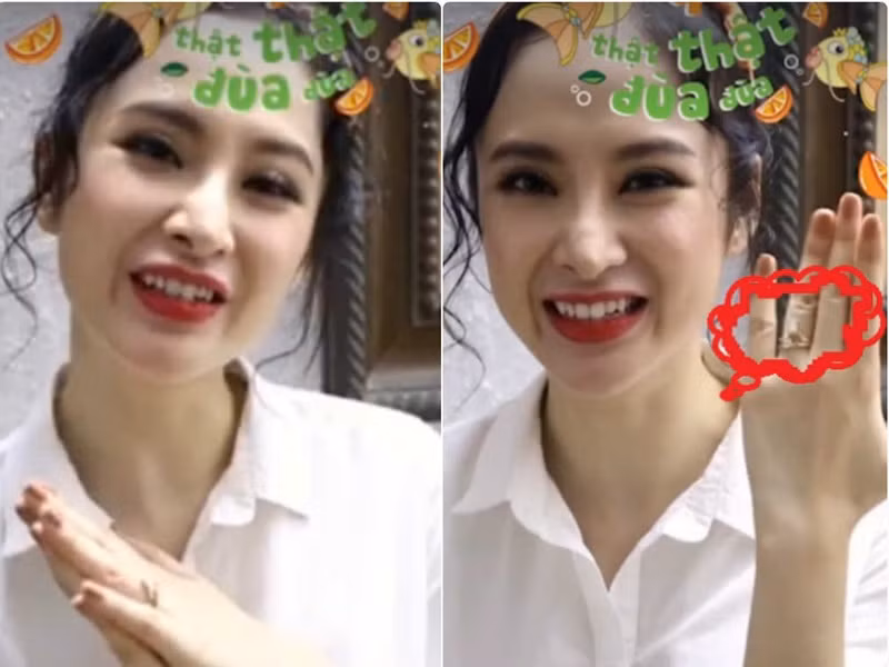 Chiếc mũi của Angela Phương Trinh trông như bị "nổi cục" năm 2017. Ảnh: Dân Việt