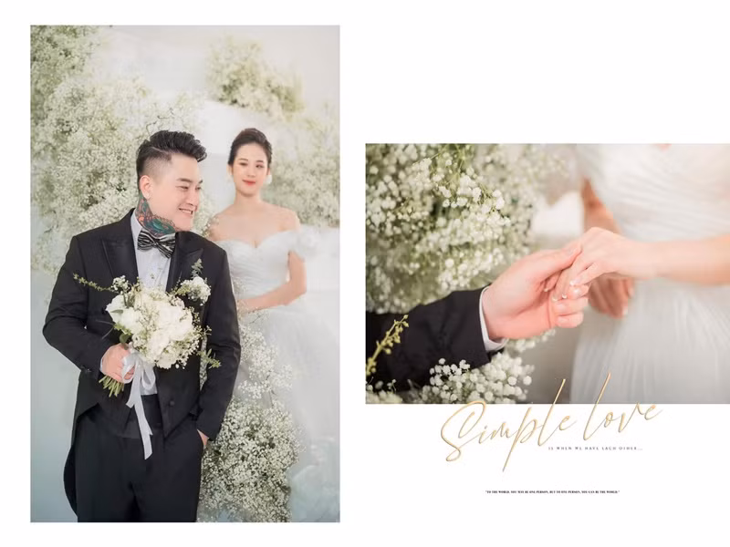 Anh cuoi cua ca si Vu Duy Khanh va ban gai kem 10 tuoi