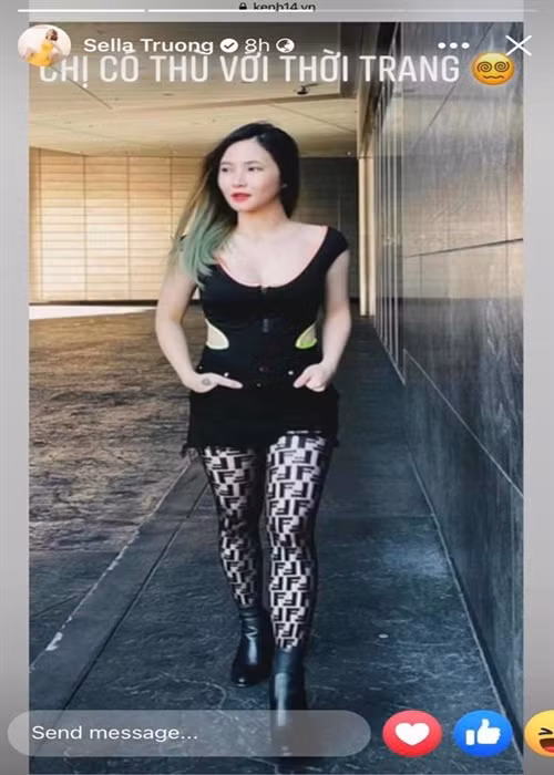 Sella Trương cho rằng Hương Tràm có thù với thời trang. Ảnh: Vietnamnet