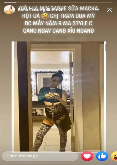 Mới đây, Hoa hậu Điện ảnh 2016 Sella Trương công khai chê phong cách của Hương Tràm. Ảnh: Vietnamnet