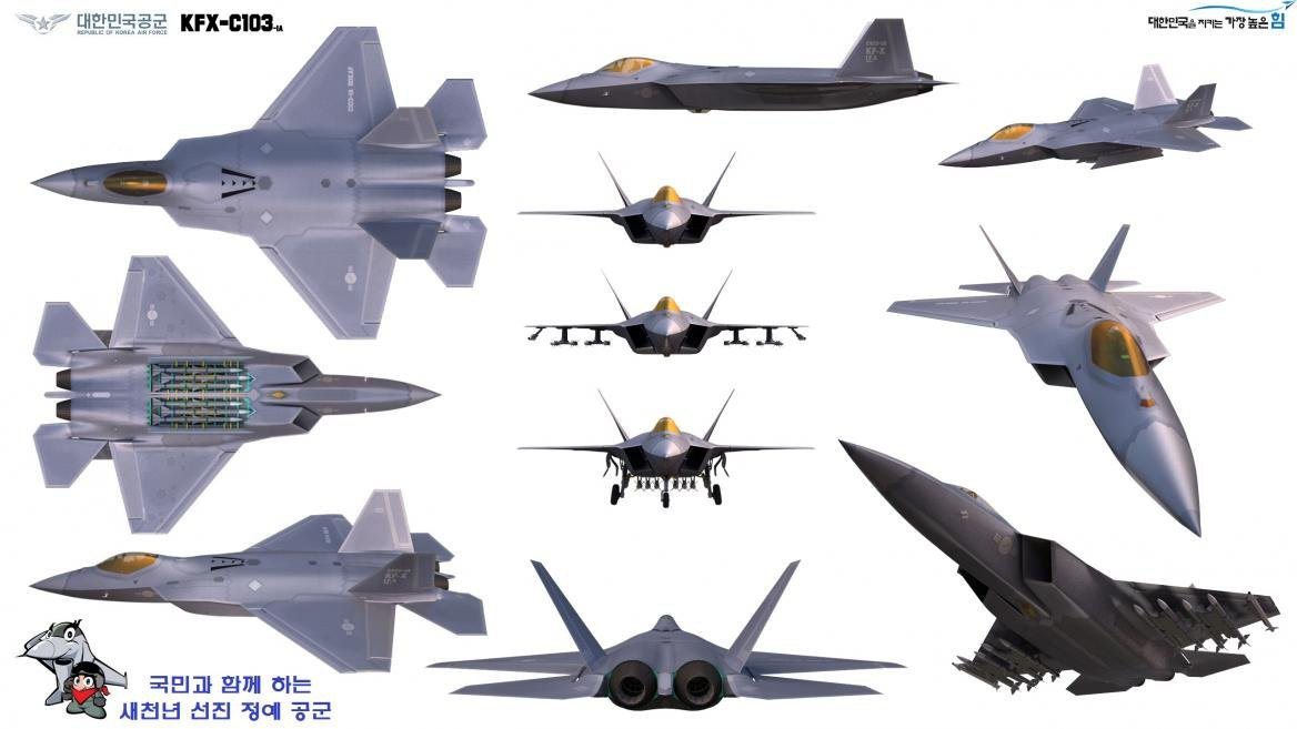 Chi tiết rất đáng chú ý đó là trong những hình ảnh đồ họa, chiếc KF-X mang theo 4 tên lửa không đối không ngoài tầm nhìn Meteor của Tập đoàn MBDA cùng 2 tên lửa không chiến tầm ngắn IRIS-T ở ngoài đầu mút cánh.