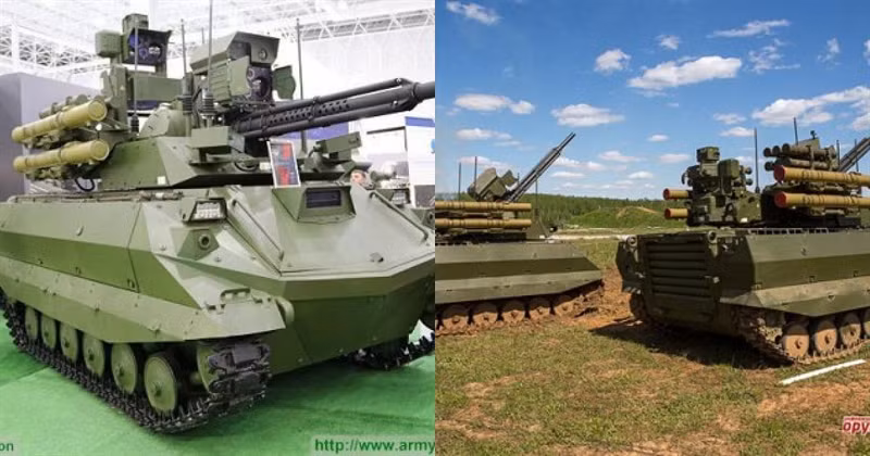 Khung gầm của robot Uran-9 cũng có màn thể hiện rất kém, hay bị hỏng vặt và không vượt qua được các chướng ngại vật đơn giản. Về hỏa lực, pháo 2A72 cỡ 30 mm hoạt động không đảm bảo khi có tới 6 lần kẹt đạn, tên lửa chống tăng bắn không đúng lúc (chậm hoặc sớm, 8 trường hợp), kính ngắm ảnh nhiệt hỏng 2 lần.