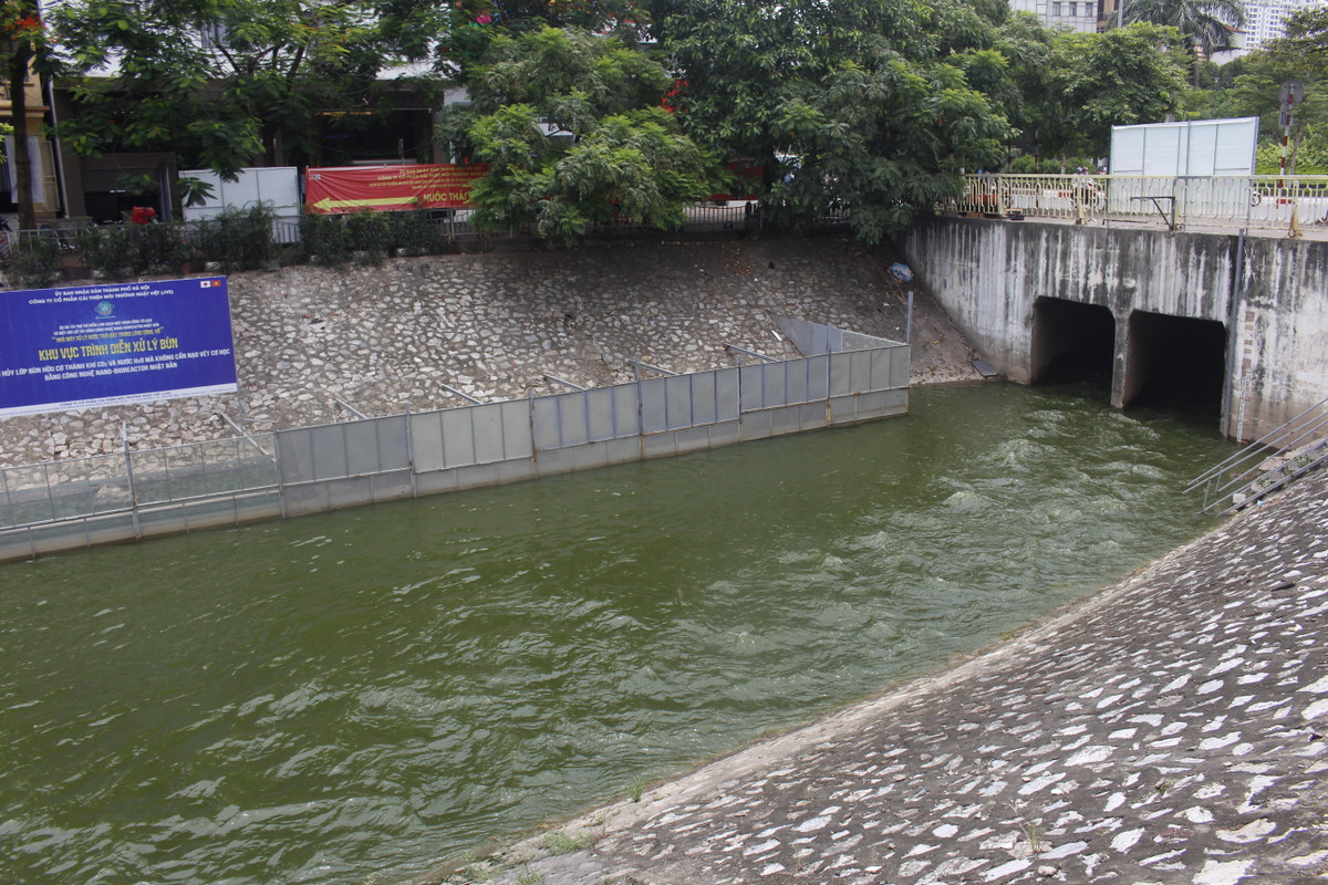 Dòng chảy không ảnh hưởng đến máy làm sạch Nano-Bioreactor của Nhật Bản.