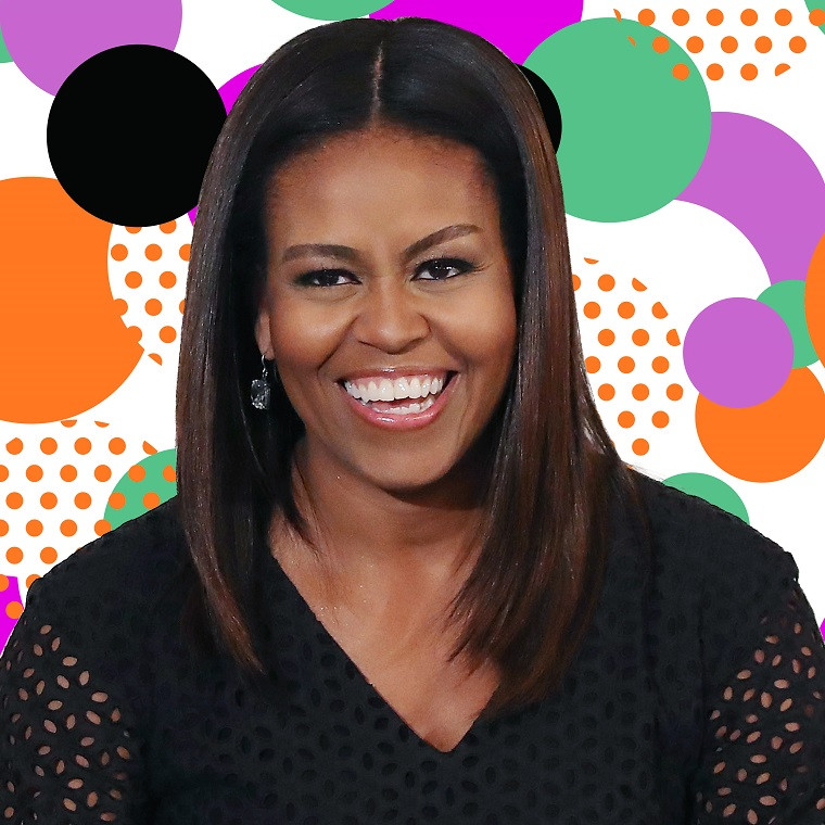 Có thể nói, cựu Đệ nhất phu nhân Mỹ Michelle Obama đã có một năm 2018 gặt hái được nhiều thành công. Đáng chú ý là việc ra mắt cuốn hồi ký "Becoming" hồi tháng 11. Ảnh: Time.
