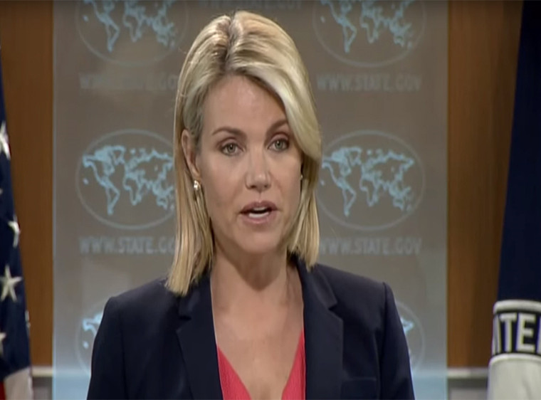 Năm 2007, bà Nauert trở về làm việc cho Fox News. Tháng 10/2012, bà Nauert rời Good Day Wake Up và trở thành người dẫn chương trình tin tức cho Fox &amp; Friends. Ảnh: AJ.