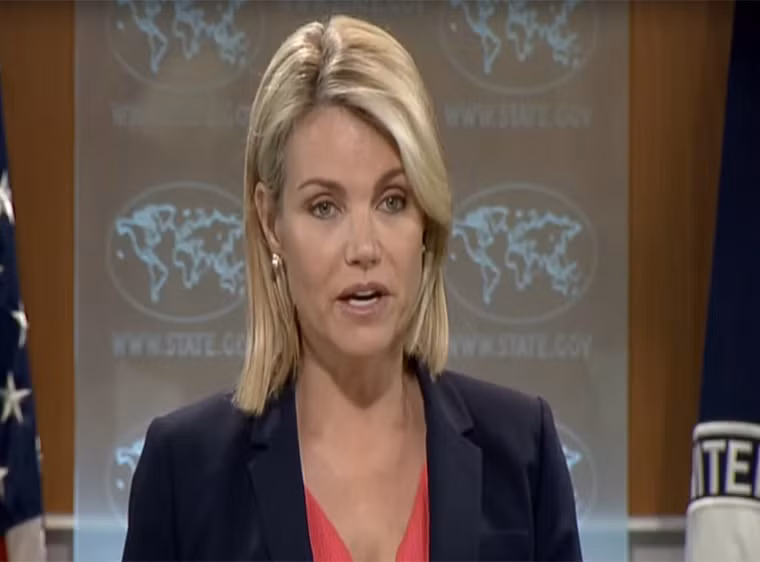 Năm 2007, bà Nauert trở về làm việc cho Fox News. Tháng 10/2012, bà Nauert rời Good Day Wake Up và trở thành người dẫn chương trình tin tức cho Fox &amp; Friends. Ảnh: AJ.