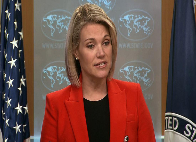 Theo nhận xét của Tổng thống Trump, bà Nauert là một người rất tài năng, thông minh và nhanh nhẹn. Ảnh: CNN.