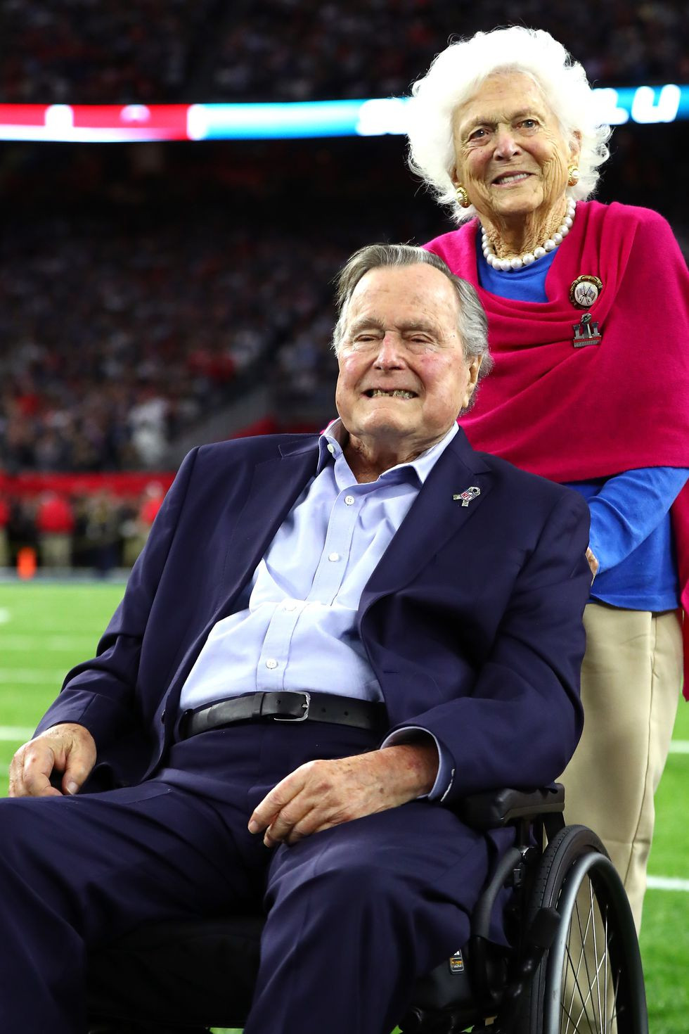 Bà Barbara từng chia sẻ vợ chồng bà là “hai người may mắn nhất thế giới”.