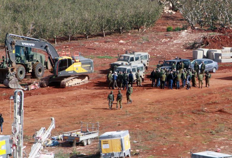 Rung minh ben trong duong ham xuyen bien gioi Israel-Lebanon-Hinh-12