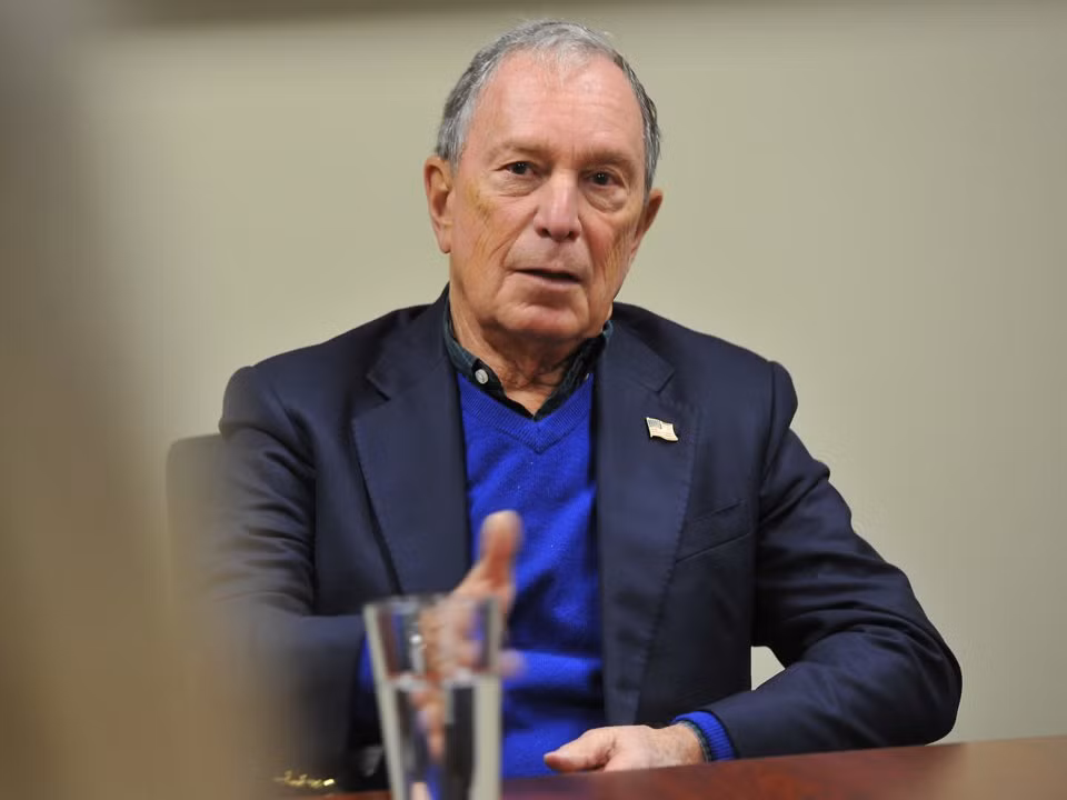 Cựu Thị trưởng New York, tỷ phú Michael Bloomberg, đã tới các bang Iowa và New Hampshire trong những tháng gần đây, thu hút sự chú ý của các nhà báo mảng chính trị khắp mọi nơi. Ảnh: BI.